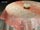 Tovaglia antimacchia rotonda fantasia salmone